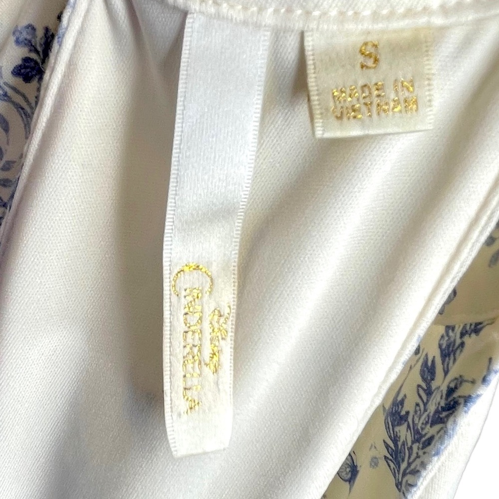 Disney Cinderella Collection Ivory Toile Sleeveless Dress Size S - Picture 5 of 6